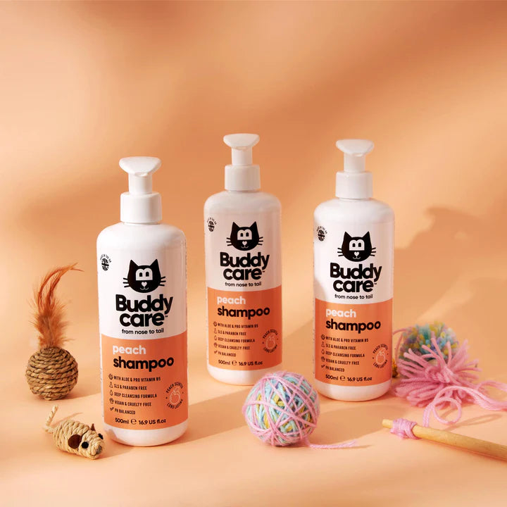 Buddycare Cat Shampoo Peach 500ml