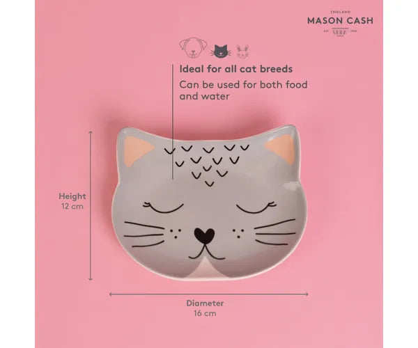 Mason Cash Smokey Cat Dish 16x13cm