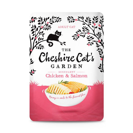 Cheshire Cat Adult Chicken & Salmon 85g