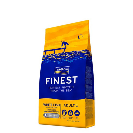 Fish4Dogs Adult White Fish (Large Breed) 12kg