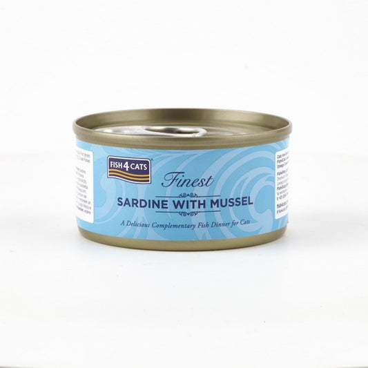 Fish4Cats Sardine With Mussel 70g