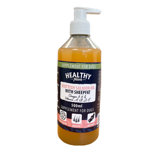 Healthy Paws Salmon Oil & Sheepfat 500ml