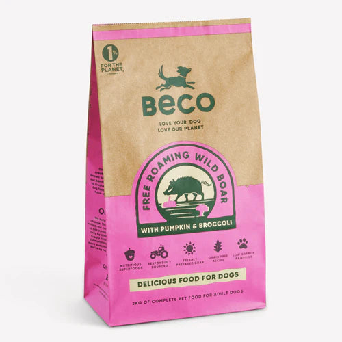 Beco Adult Dog Food - Wild Boar 2kg