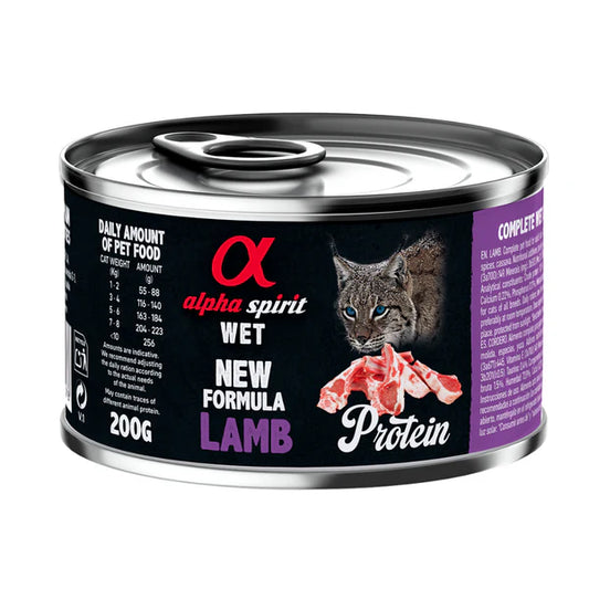 Alpha Spirit Cat Wet Lamb & Pear 200g