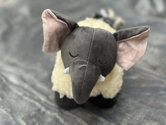 Eco Elephant Plush Dog Toy