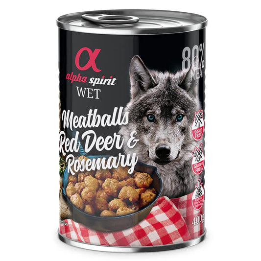 Alpha Spirit Deer Meatballs 400g