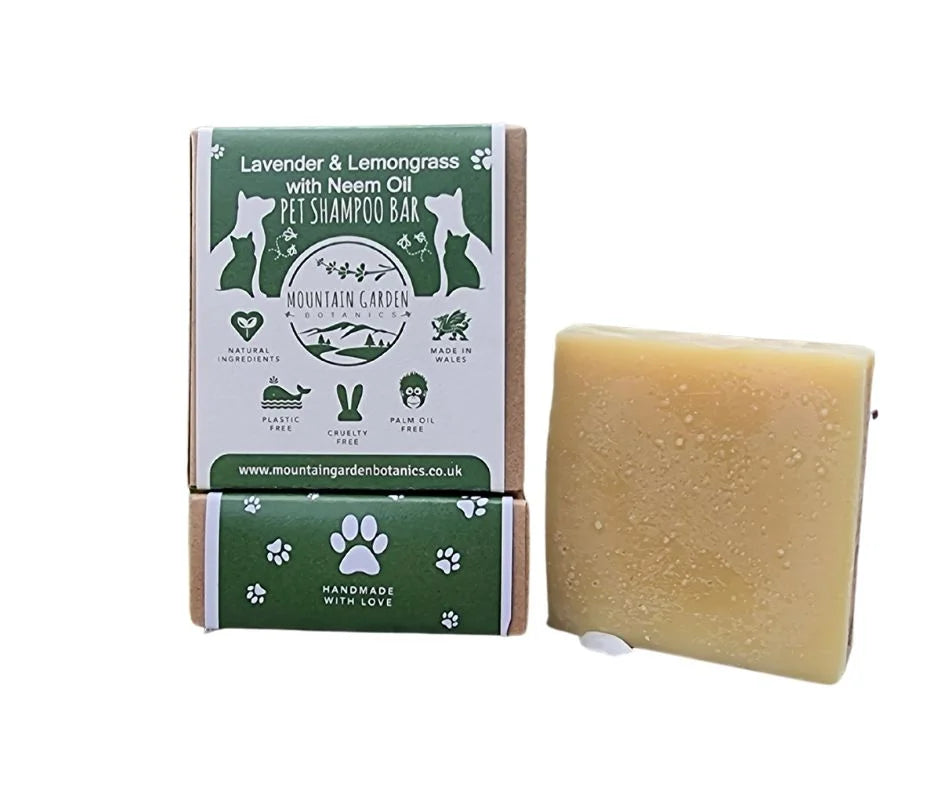 Mountain Garden Botanics Shampoo Bar Lavender with Lemon & Neem