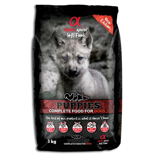 Alpha Spirit Semi-moist Puppies 3kg