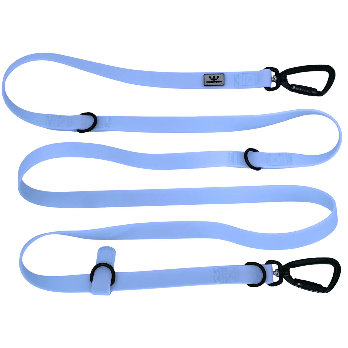 Swaggerpaws Waterproof Double-Ended Lead 2.2m SKY