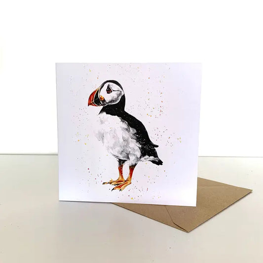 Lobi Puffin Card